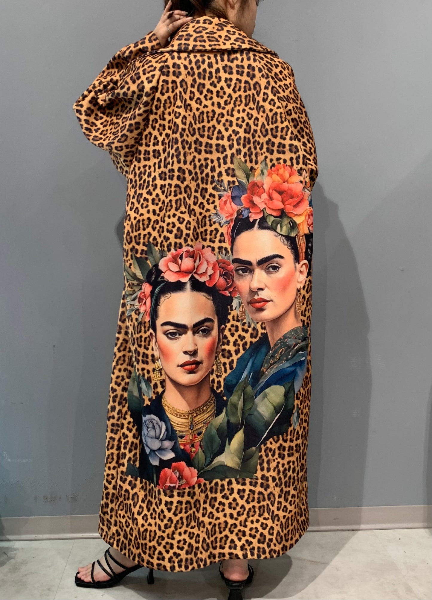 FRIDA PRINTED COAT