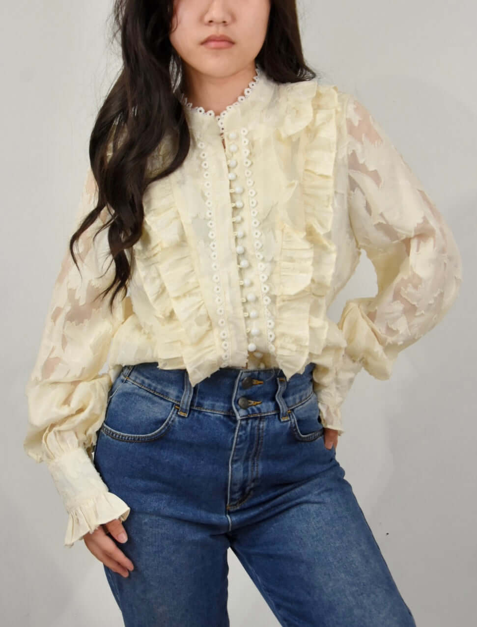 RUFFLED SHIRT