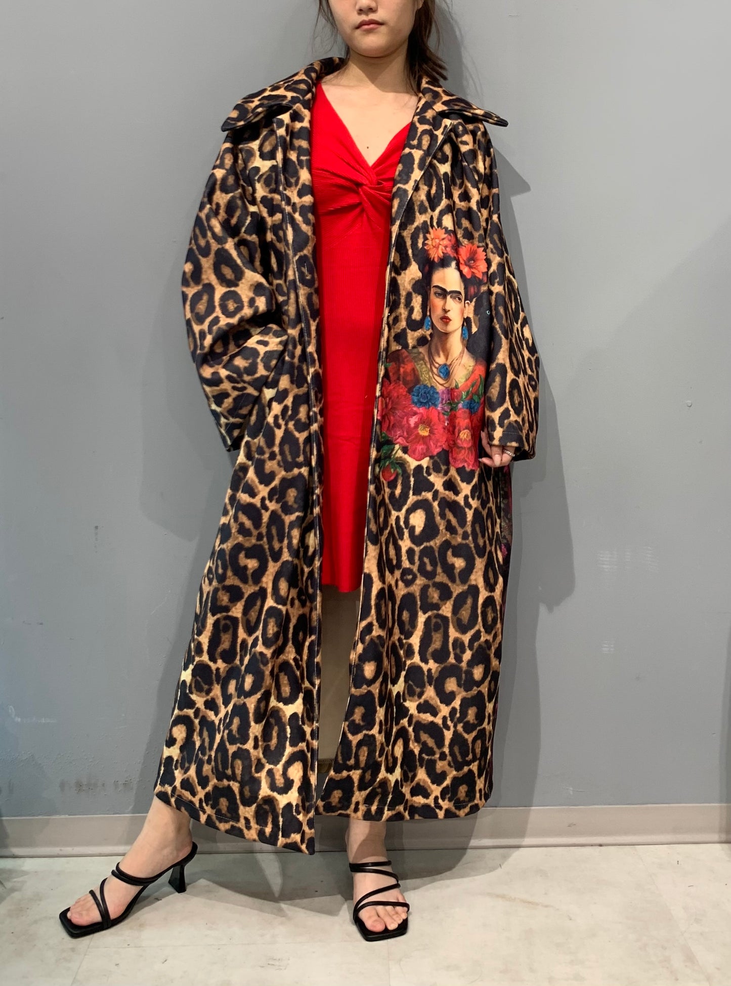 FRIDA PRINTED COAT