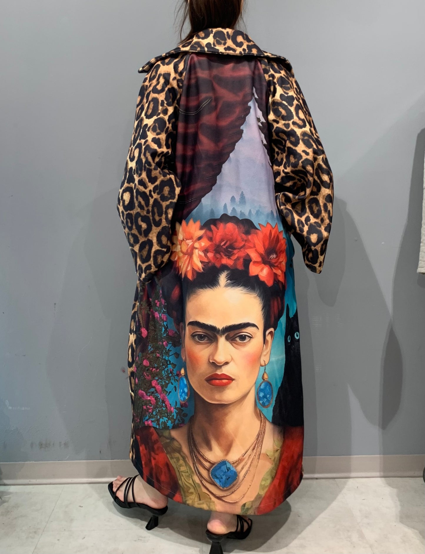 FRIDA PRINTED COAT