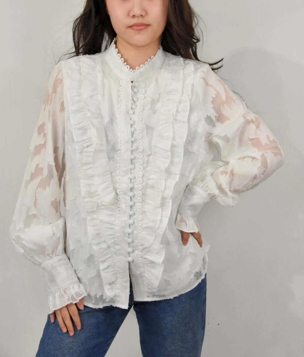 RUFFLED SHIRT