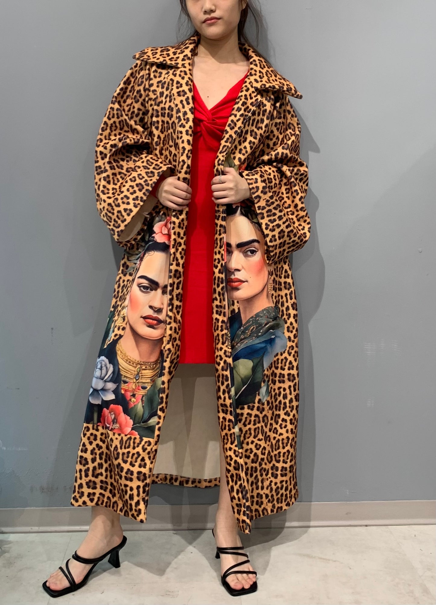 FRIDA PRINTED COAT