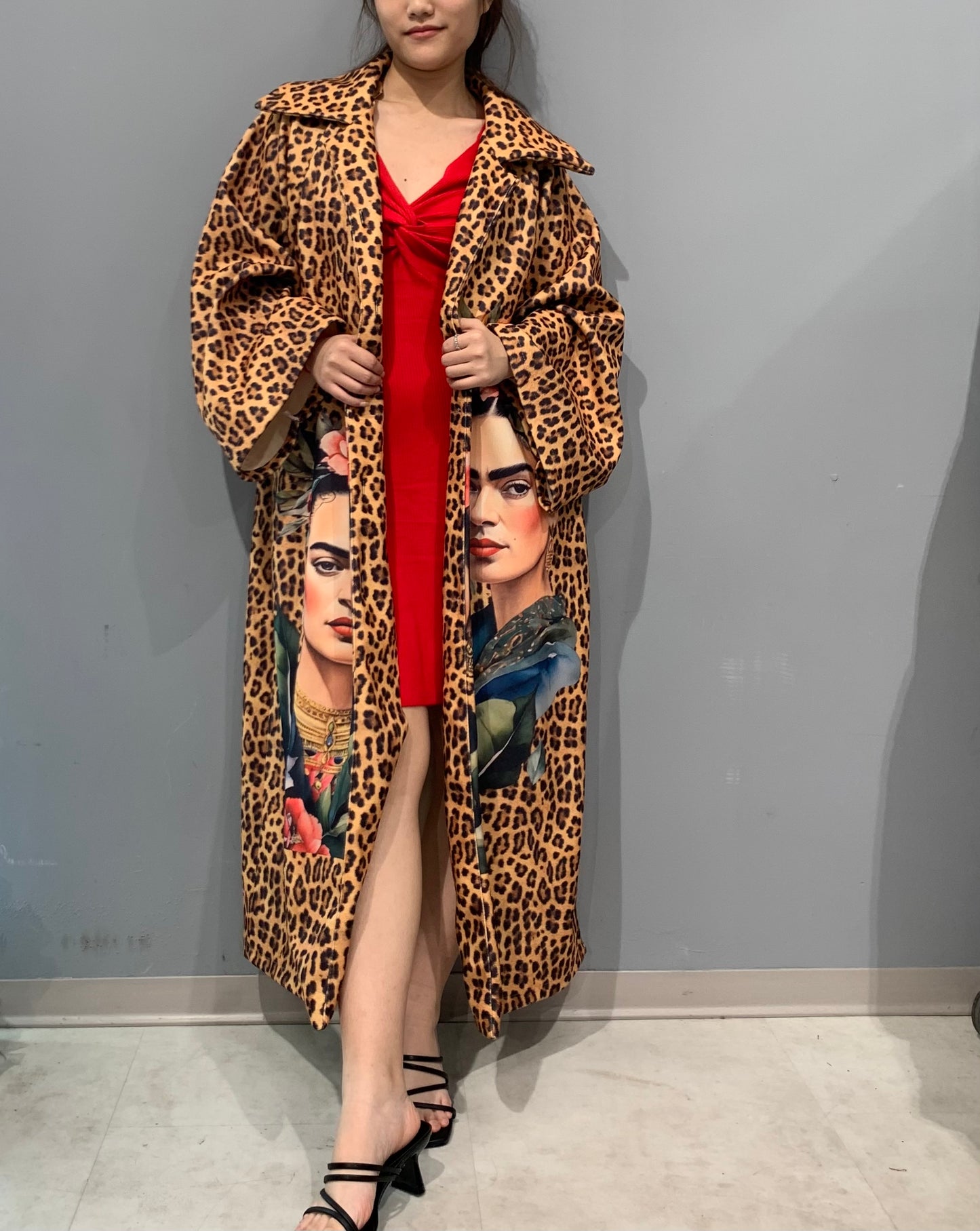 FRIDA PRINTED COAT