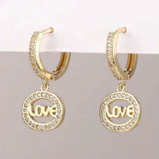 LOVE HOOP EARING