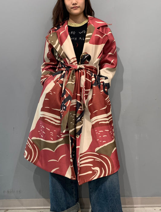 6627LONG COAT WITH BELT