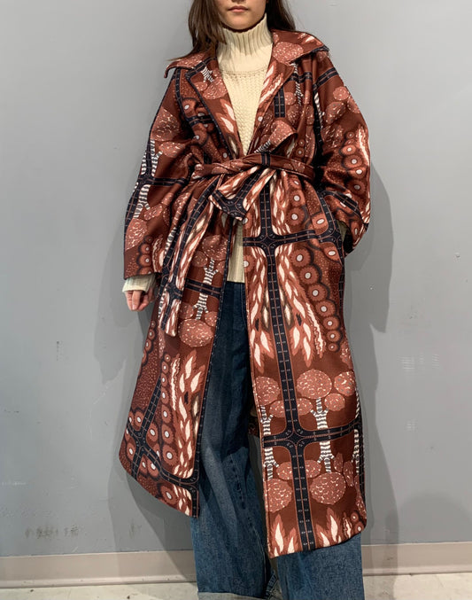 23618 LONG COAT WITH BELT