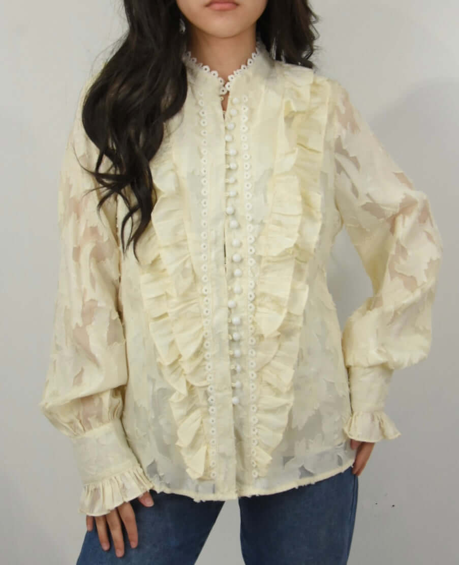 RUFFLED SHIRT