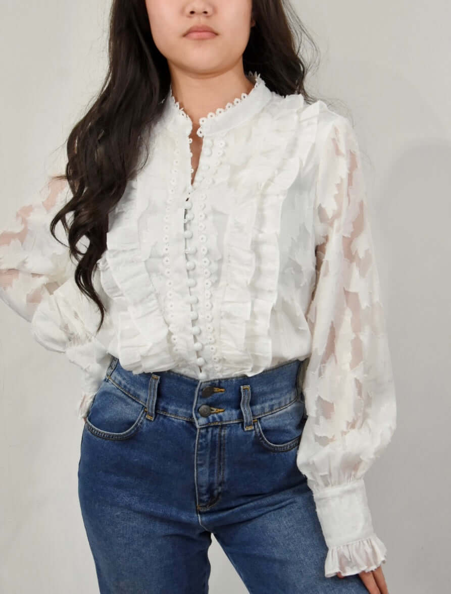 RUFFLED SHIRT